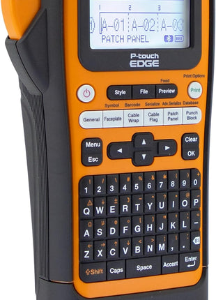 Brother PT-E310BTVP P-Touch Edge Handheld Industrial Label Printer Kit with Bluetooth and USB-C (up to 18mm Labels)