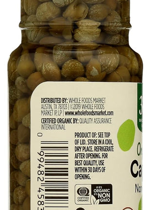 365 by Whole Foods Market, Organic Nonpareil Capers, 2 Ounce