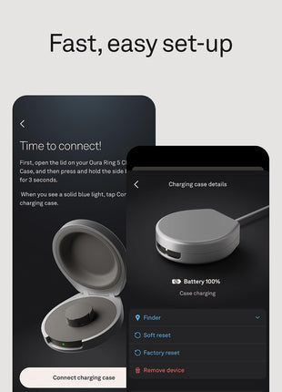 Oura Ring 5 Official Charging Case - Size 6