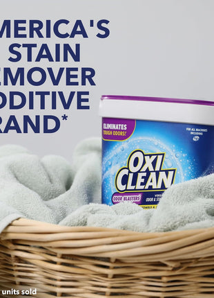 OxiClean Odor Blasters Versatile Odor and Laundry Stain Remover Powder, 5 lb
