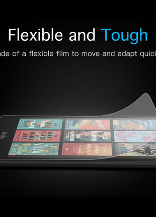 MoKo 3 Pack Screen Protector for 7 inch Kindle Paperwhite 12th Generation 2024 & Kindle Colorsoft Signature Edition, Anti Glare PET Protective Film Matte Screen Protector for Kobo Libra, Case Friendly