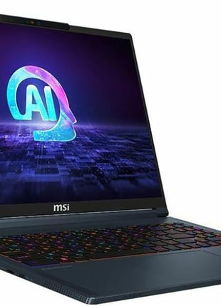 MSI Stealth 16 AI Studio A1VFG-211US 16 inch WQXGA 240Hz Gaming Laptop, Intel Core Ultra7-155H 1.4GHz, NVIDIA GeForce RTX 4060 8GB, 32GB RAM, 1TB SSD, Windows 11 Pro, Star Blue