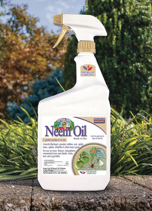 Bonide Captain Jack's Neem Oil, 32 oz Ready-to-Use Spray, Multi-Purpose Fungicide, Insecticide and Miticide for Organic Gardening