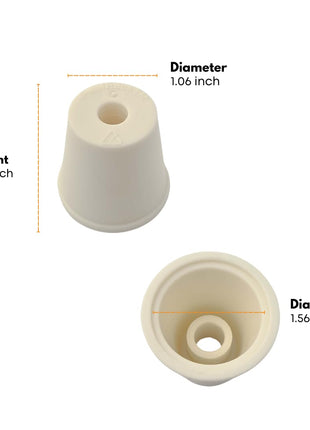 Fastrack Twin Bubble Airlock and Carboy Bung (2-Pack) | Fermentation Airlocks for Homebrewing Beer, Wine, Mead, and Kombucha