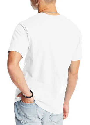 Hanes Mens Beefyt T-shirt, Heavyweight Cotton Crewneck Tee, 1 Or 2 Pack, Available In Tall Sizes Fashion-t-shirts, White - 1 Pack, Large US