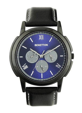 UNITED COLORS OF BENETTON Men Blue Round Dial Analog Watch - UWUCG0808