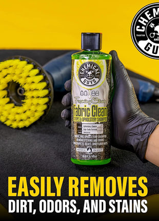 Chemical Guys Foaming Citrus Fabric Clean Carpet & Upholstery Cleaner (Car Carpets, Seats & Floor Mats), Safe for Cars, Home, Office, & More, Extra Large Size 32 fl oz, Citrus Scent - CWS20332