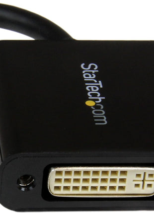 StarTech.com Mini DisplayPort to DVI Adapter - Mini DP to DVI-D Converter - 1080p Video - mDP or Thunderbolt 1/2 Mac/PC to DVI Monitor - Compact mDP 1.2 to DVI Single-Link Adapter Dongle (MDP2DVI3)