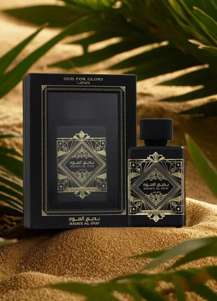 Lattafa Perfumes Bade'e Al Oud, Oud for Glory for Unisex Eau de Parfum Spray, 3.4 Ounce
