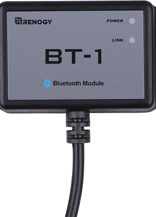 Renogy Bluetooth Module RJ12 Communication Port Compatible Rover/Wanderer/Adventurer Charge Controllers, BT-1 RS232,Black