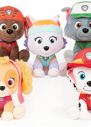 GUND PAW Patrol Chase 6-Inch Plush Toy, Stuffed Animal for Ages 1+ | Soft Tactile Sensory Details Provide Emotional Comfort, Inspire Imaginative Screen-Free Roleplay and Problem-Solving