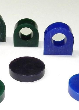 JTS Carving Wax Ring Tube Assortment - Jewelry Earring Modeling Wax 12 Pcs Pre-Cut Tubes & Blanks - 3 Grades
