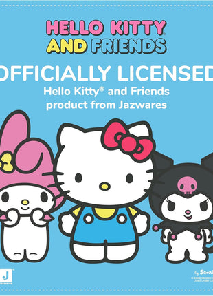 Jazwares Hello Kitty and Friends Series 2, Hello Kitty Red Punks Plush - Officially Licensed Sanrio Product from Ages 6+