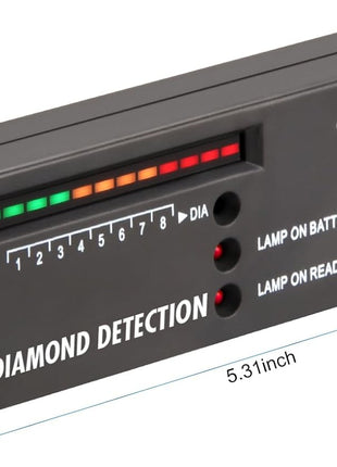Diamond Tester, Professional Jewelers' Gemstone Detector, High Accuracy Diamond Checker Pen Professional for Jewelers, Gem Tester (Jewelry-Only Detection)