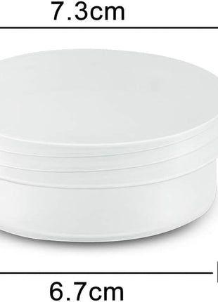 20Pack Round Clear Frosted Plastic Bead Storage Containers Box Case with Screw Top Lids,Cylinder Stackable Bead Containers for Make Up,Eye,Pills,Gems,Beads,Jewelry,Small Items,2.6x1 Inches