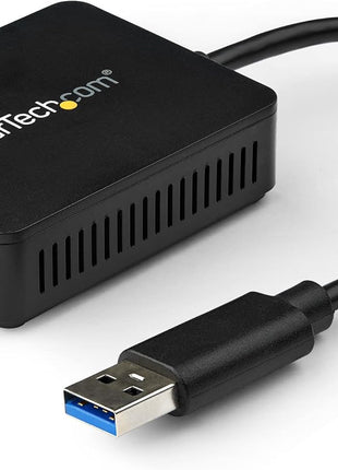 StarTech.com USB to Fiber Optic Converter - 1000Base-SX SC - MM - Windows/Mac/Linux - USB 3.0 Ethernet Adapter - Network Adapter (US1GA30SXSC)