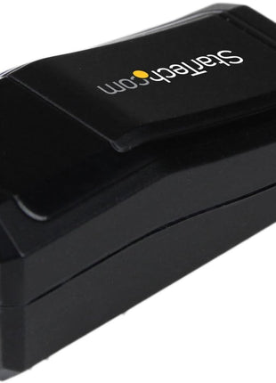 StarTech USB 3.0 to Gigabit Ethernet NIC 10/100/1000 Mbps Network Adapter, Black (USB31000NDS)