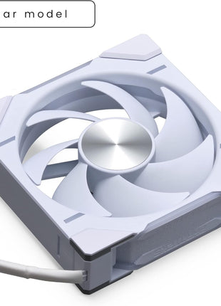 Phanteks D30 120mm ARGB PWM PC Case Fan, Daisy-Chain, White