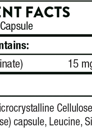 THORNE - Immune Support Bundle: Zinc Picolinate and Vitamin C Capsules - 60 Servings