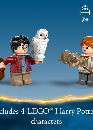 LEGO Harry Potter Flying Ford Anglia, Buildable Car Toy with 2 Minifigures for Role Play, Fantasy Playset for Kids, Harry Potter Car, Gift for Boys, Girls and Any Fan Ages 7 and Up, 76424 | Lego Harry Potter Lego 165 Pieces - Flying Ford Anglia #76424