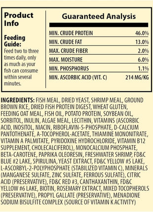 TetraColor Tropical Flakes, Color Boosting Fish Food, Nutritionally Balanced Diet for Tropical Fish, 7.06 oz