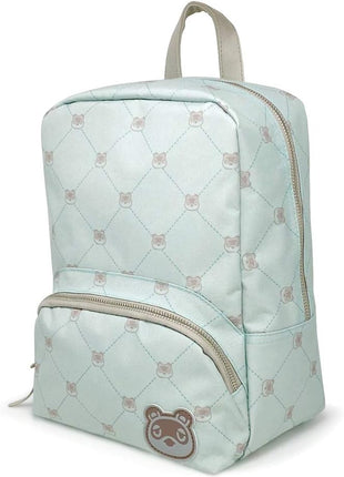 Controller Gear Animal Crossing - Small Backpack Mini Bookbag Travel Bag for Console & Accessories - Tom Nook Quilted