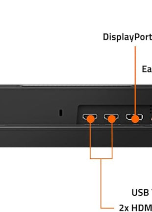 GIGABYTE M27U - 27 inch IPS Gaming Monitor - UHD 3840x2160-160Hz - 1ms MPRT - AMD FreeSync Premium Pro - Type C KVM - HDMI, DP, Type C - Height Adjustable - Black (M27U-SA)