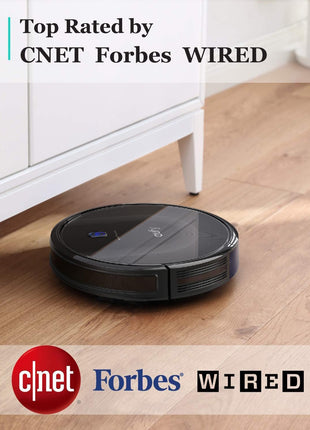 eufy Robot Vacuum 11S MAx, Super Thin, Powerful Suction, Quiet, Self Charging Robotic Vacuum Cleaner, Cleans Hard Floors to Medium Pile Carpets, Black