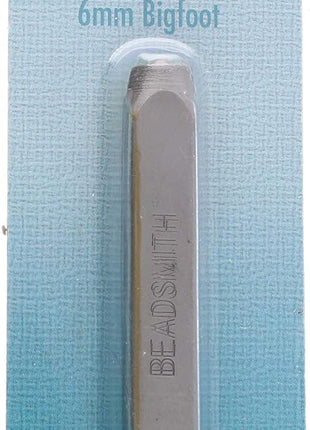 The Beadsmith Steel Design Stamps - Jewelry Stamping Tools, Bigfoot Design, 2.25 Inches w/ 6 mm Base