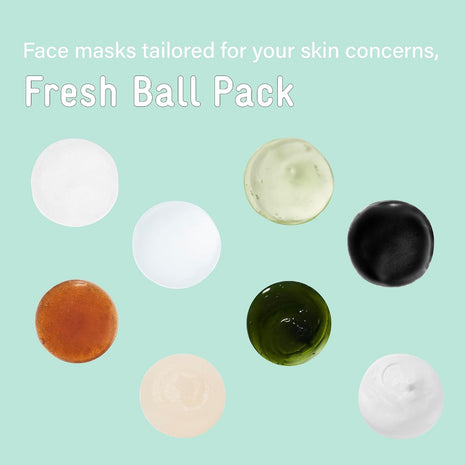 BRING GREEN Fresh Ball Wash Off Pack | Artemisia for Moisturizing, Oat Yogurt for Purifying, Potato for Cooling, Black Sugar for Deep Scrub