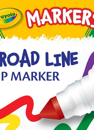 Crayola Broad Line Markers Classpack (256 Ct), Bulk Markers for Kids, Art Supplies for School, Classroom Must Haves, Preschool & Kindergarten Supplies