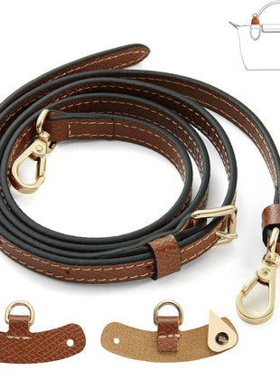 Crossbody Strap Compatible for Longchamp LP Xtra XS Pouch, Conversion Kit,GOLD Hardware