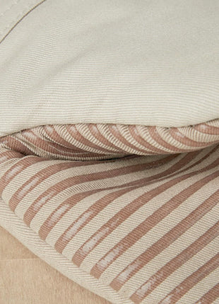 KitchenAid Beacon Two-Tone Non-Slip Mini Oven Mitt Set, Milkshake Tan/Beige, 5.5"x8", 2 Piece