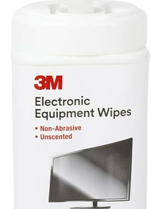 3M Antistatic Wipes, 80-Count Canister, Safe for Use on Most Electronic Devices (CL610)