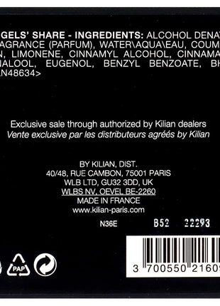 Kilian Angels Share EDP Spray Unisex 1.7 oz