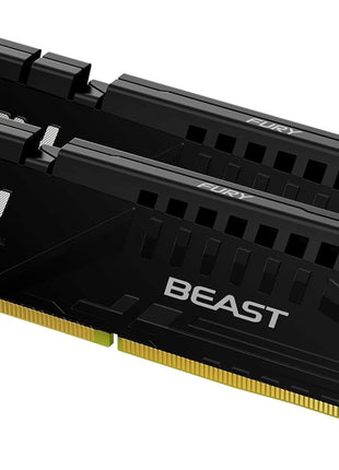 Kingston FURY Beast 64GB (2x32GB) 6000MT/s DDR5 CL30 Desktop Memory | AMD EXPO | Kit of 2 | KF560C30BBEK2-64