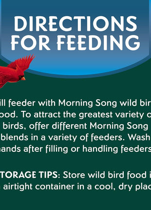 Morning Song Dove & Ground Feeding Wild Bird Seed - 7 lb. Dove, Quail & Pigeon Wild Bird Food for Outside Feeders