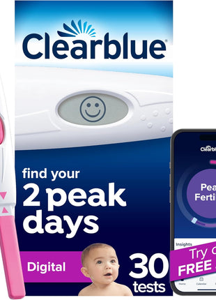Clearblue Digital Ovulation Test, 30 Count