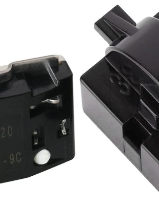 Refrigerator Starter Relay and Overload Protector Kit - QP2-4R7 4.7 Ohm 1 Pin PTC Relays and 6750C-0005P Protectors