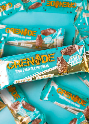Grenade Low Sugar Protein Bars 12-Pack - Salted Caramel