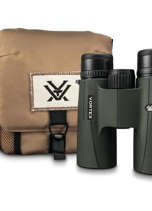 Vortex Viper HD Roof Prism Binoculars 8x42 | HD Optics, XR Lens Coatings, Tripod Adaptable, Locking Diopter, Included GlassPak - Unlimited, Unconditional Warranty