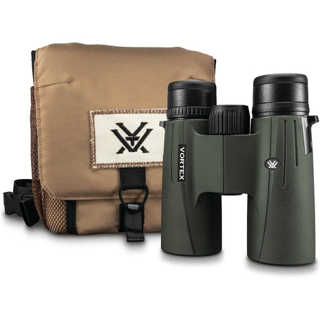 Vortex Viper HD Roof Prism Binoculars 8x42 | HD Optics, XR Lens Coatings, Tripod Adaptable, Locking Diopter, Included GlassPak - Unlimited, Unconditional Warranty
