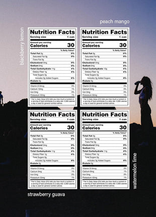 Hiyo Non-Alc Functional Seltzer, Adaptogens & Nootropics, 12 fl oz, 12pk | Classic Pack, Organic Social Tonic, Non-Alcoholic Beverage, Functional Drink, 30 Cals, Gluten Free, Vegan, Non-GMO