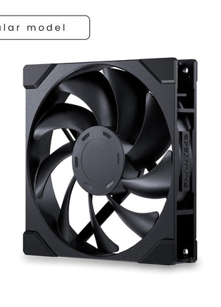 Phanteks M25-140 Gen2 Daisy Chain Single Fan Frame 140mm PWM High Performance Cooling Fan - Black