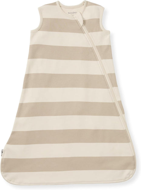 Burt's Bees Baby Organic Beekeeper Infant Wearable Blanket, Unisex Swaddle | Cozy 2-way zip sleep sack is available in lightweight 0.5 TOG or medium weight 1.5 TOG options for a great night's sleep