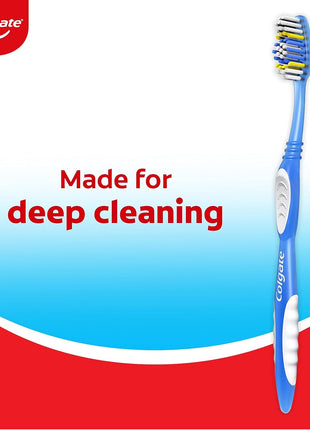 Colgate Extra Clean Full Head Toothbrush, Soft, 6 Pack | Soft Bristles, Full Head Design, Everyday Cleaning, Easy Grip Handle, Bulk Toothbrush Pack