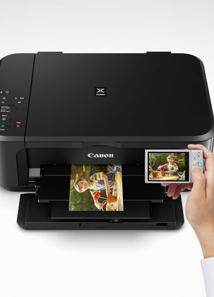 Canon Pixma MG3620 Wireless All-in-One Color Inkjet Printer with Mobile and Tablet Printing, Black