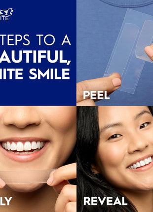Crest Teeth Whitening Strips, Crest 3D Whitestrips Professional Effects, Enamel Safe Teeth Whitening Kit, 22 Treatments (44 Strips), Professional-Level Whitening, 19 Levels Whiter