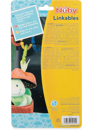 Nuby Linkables Car Seat Toy and Baby Stroller Accessories - 18-Count