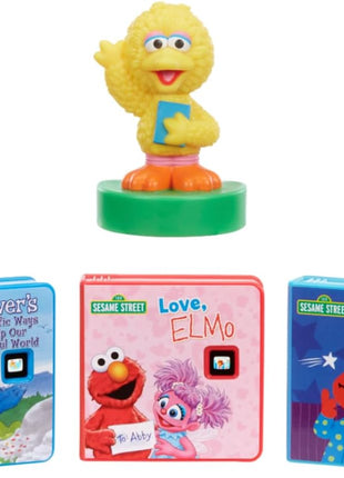 Little Tikes Story Dream Machine Big Bird & Friends Story Collection, Storytime, Books, Sesame Street, Audio Play Character, Gift and Toy for Toddlers and Kids Girls Boys Ages 3+